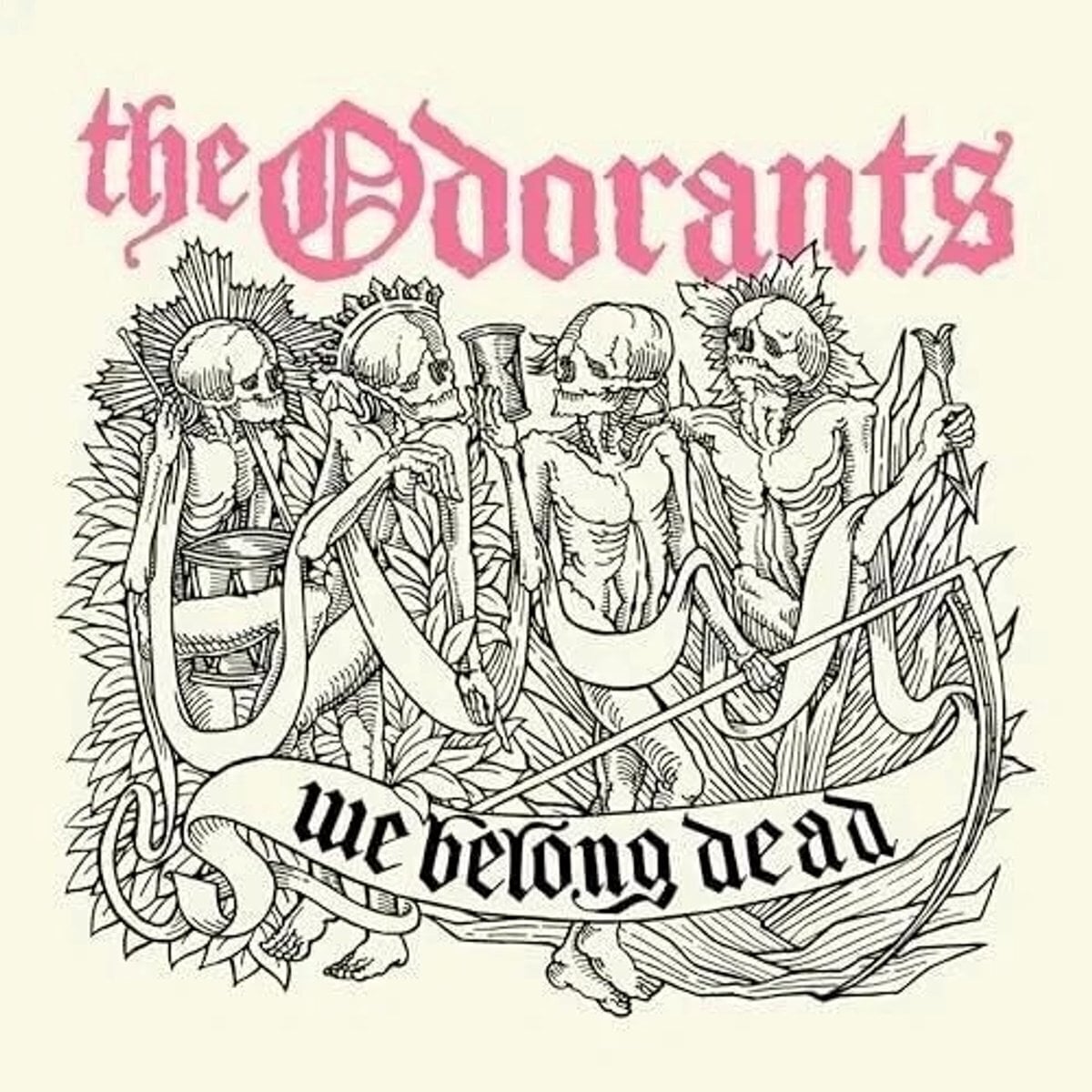LP The Odorants - We Belong Dead (White Coloured) (EP)