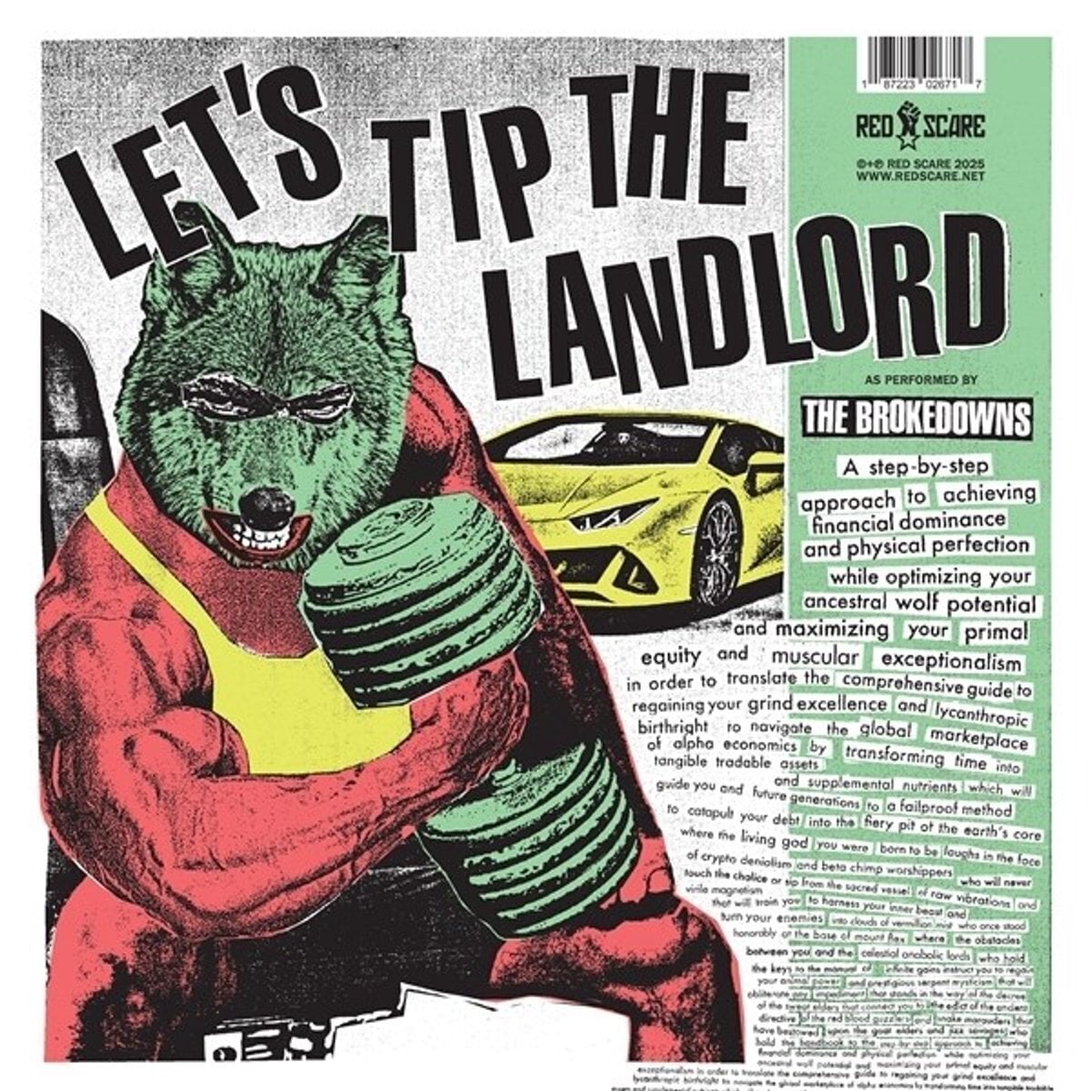 LP ploča The Brokedowns - Let's Tip The Landlord (LP)
