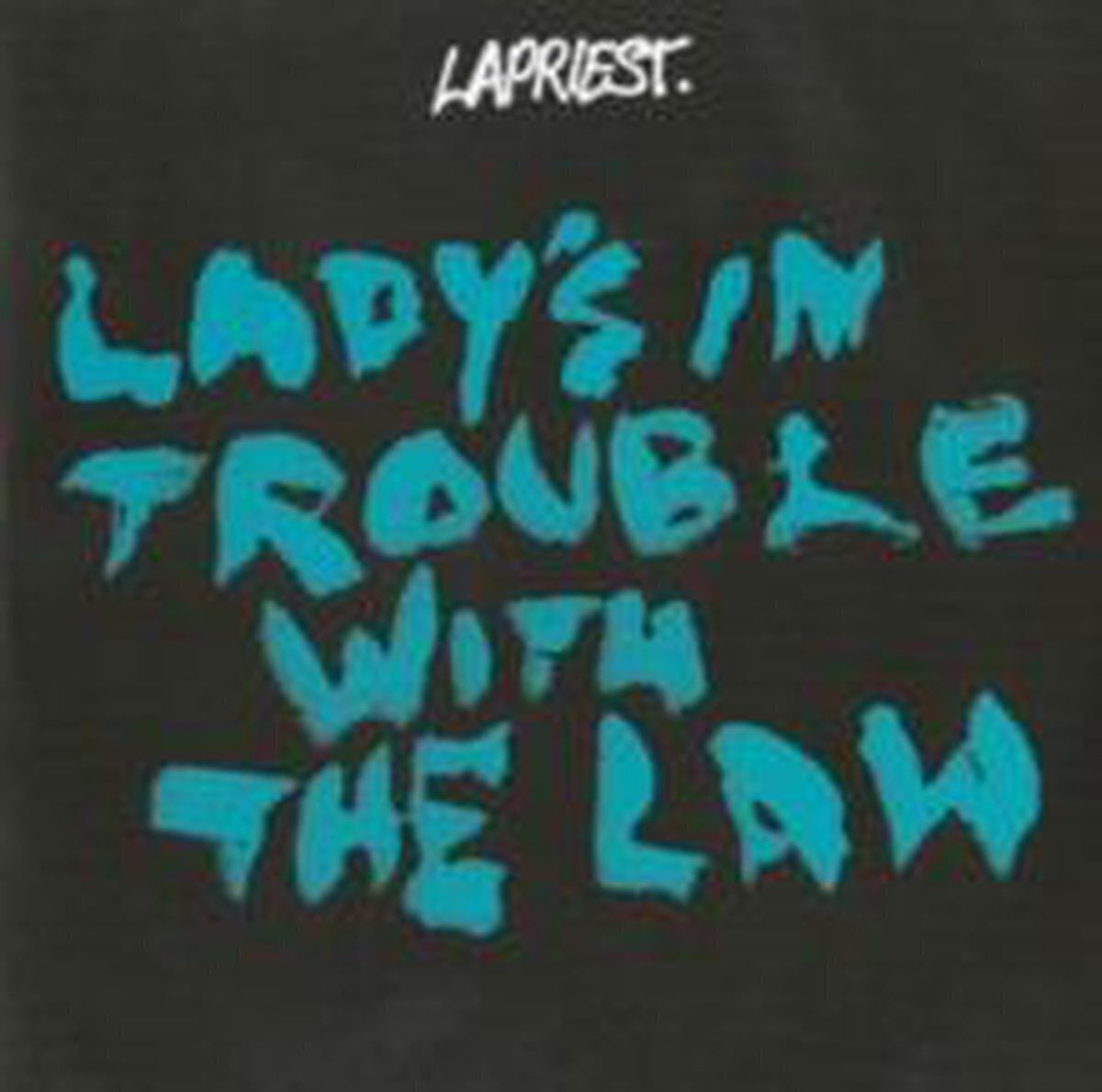 Disco in vinile LA Priest - Lady's In Trouble With The Law (White Label) (LP)