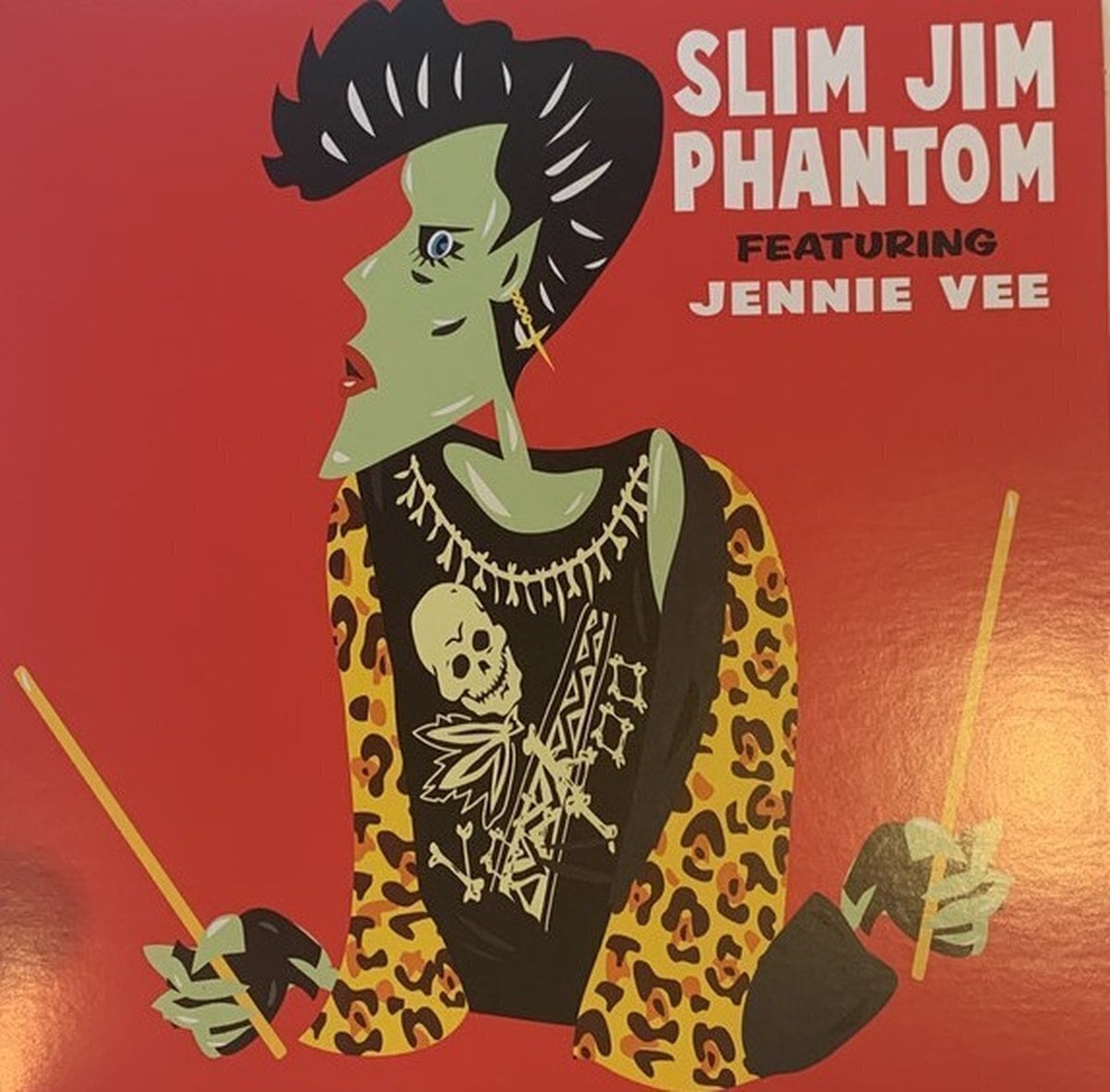 LP ploča Slim Jim Phantom & Jennie Vee - Locked Down In Love (Limited Edition) (7")