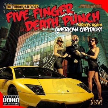 Schallplatte Five Finger Death Punch - American Capitalist (Reissue) (Gold Anniv. Coloured) (LP) - 1
