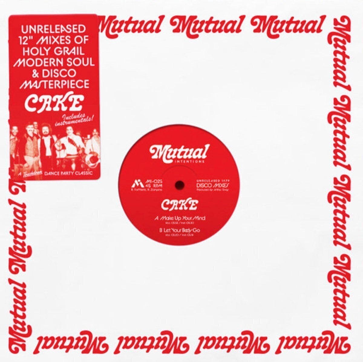 Disc de vinil Cake - Make Up Your Mind / Let Your Body Go (Limited Edition) (LP)