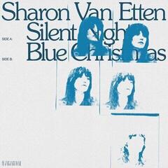 Hanglemez Sharon Van Etten - Silent Night / Blue Christmas (Blue Clear Coloured) (7")