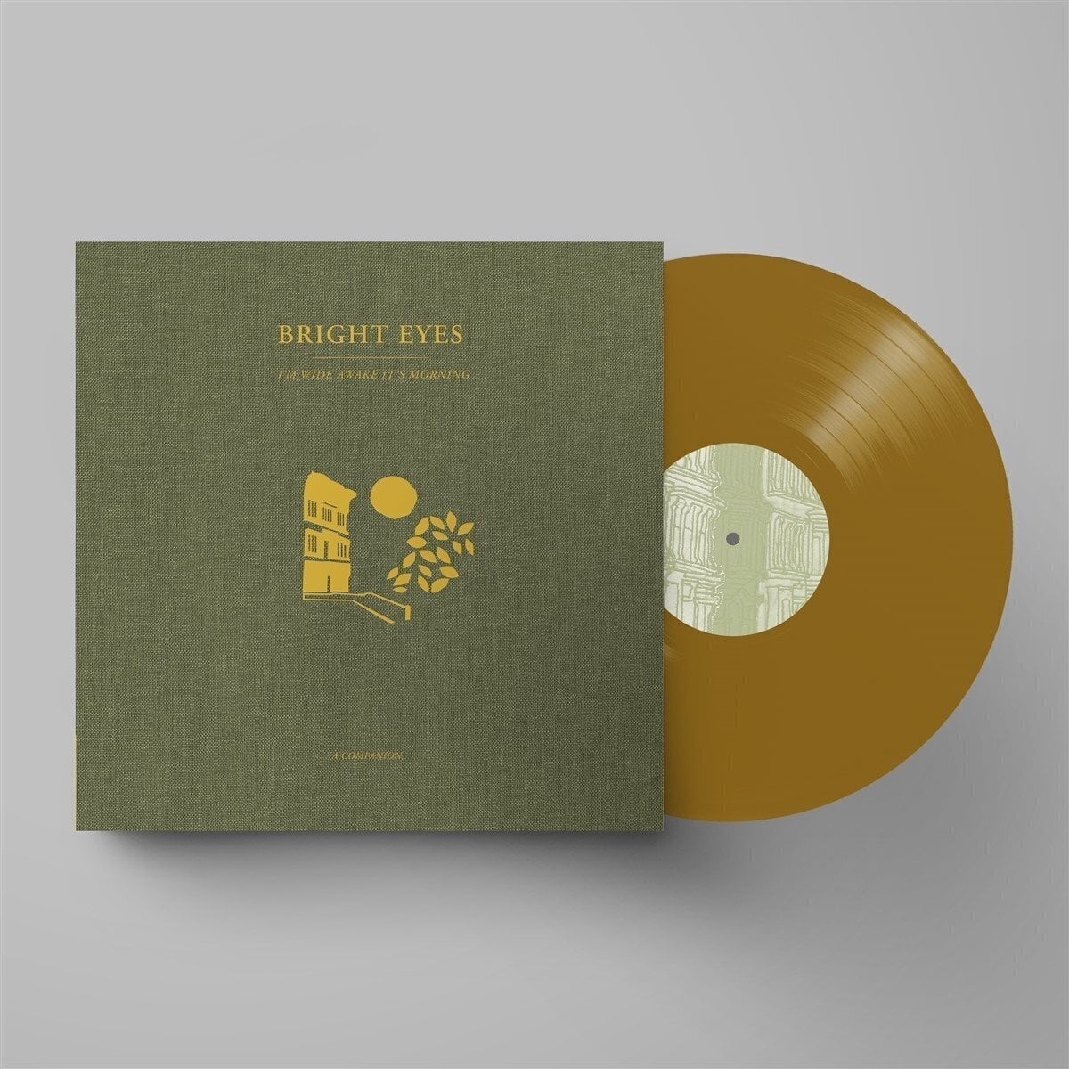 Disque vinyle Bright Eyes - I'm Wide Awake, It's Morning (Limited Edition) (Opaque Gold Coloured) (EP)