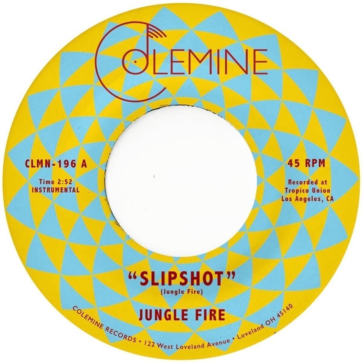 Вінілові платівки Jungle Fire - Slipshot (Limited Edition) (Transparent Red Vinyl Coloured) (7")