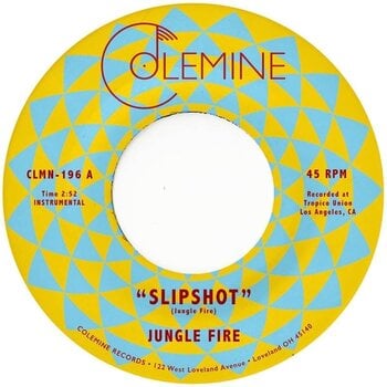 Вінілові платівки Jungle Fire - Slipshot (Limited Edition) (Transparent Red Vinyl Coloured) (7") - 1