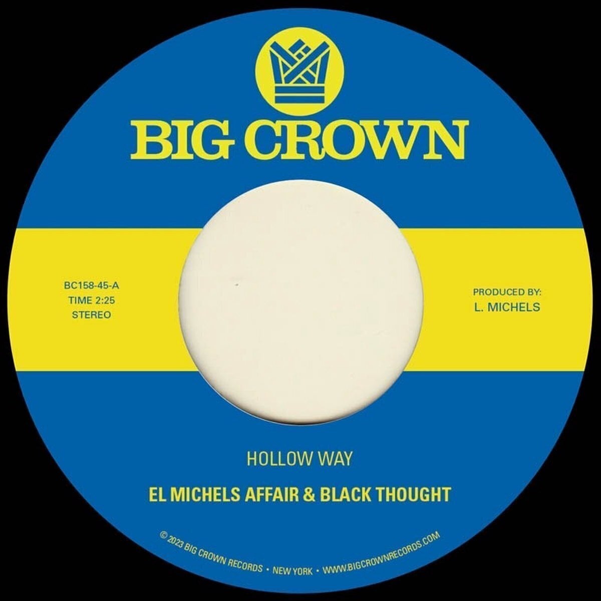 Vinylplade El Michels Affair & Black Thought - Hollow Way (7")