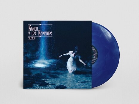 LP ploča Karen y Los Remedios - Silencio (Black & Blue Galaxy Coloured) (LP) - 1