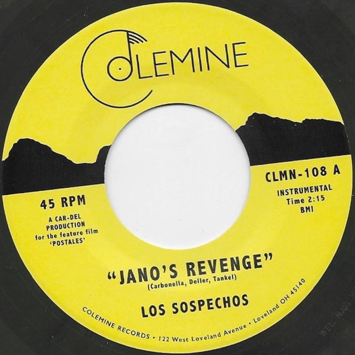 Disc de vinil Los Sospechos - Jano's Revenge (Reissue) (Green Cactus Coloured) (7")