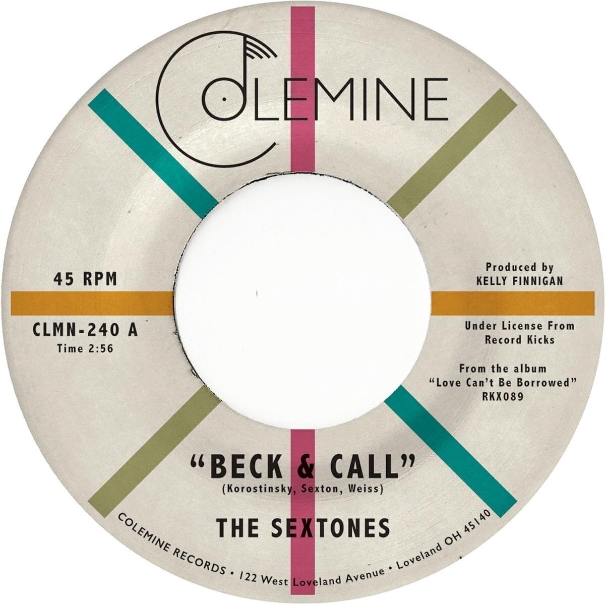 LP ploča The Sextones - Beck & Call (7")
