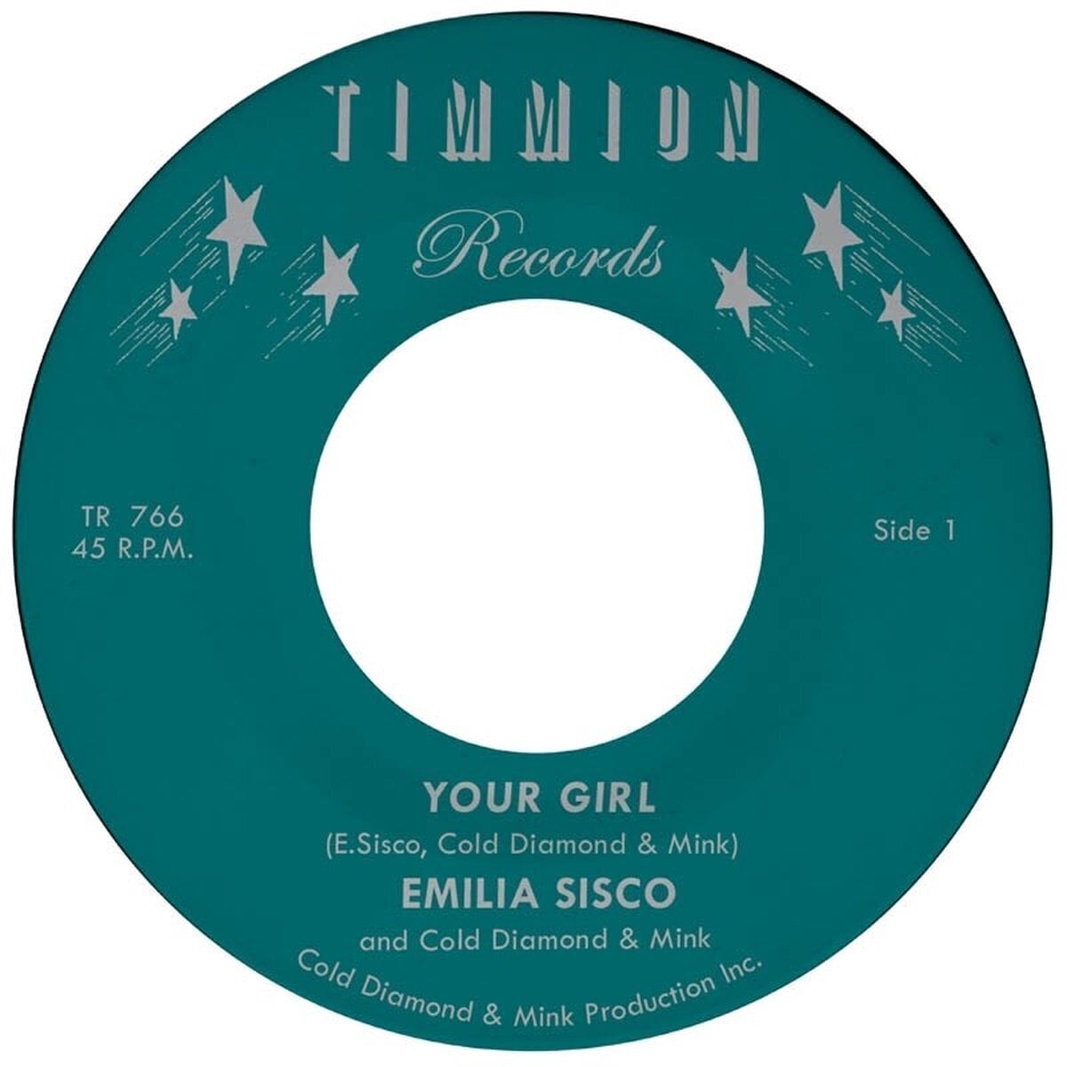 Vinylplade Emilia Sisco - Your Girl / Too Late (Transparent Coloured) (7")