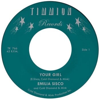Disque vinyle Emilia Sisco - Your Girl / Too Late (7") - 1