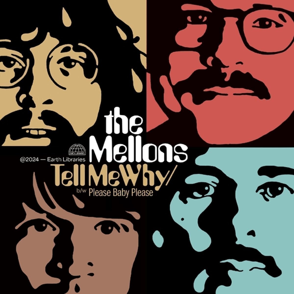 LP Mellons - Tell Me Why b/w Please Baby Please (LP)