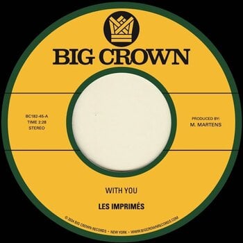 Vinylplade Les Imprimés - With You (7") - 1