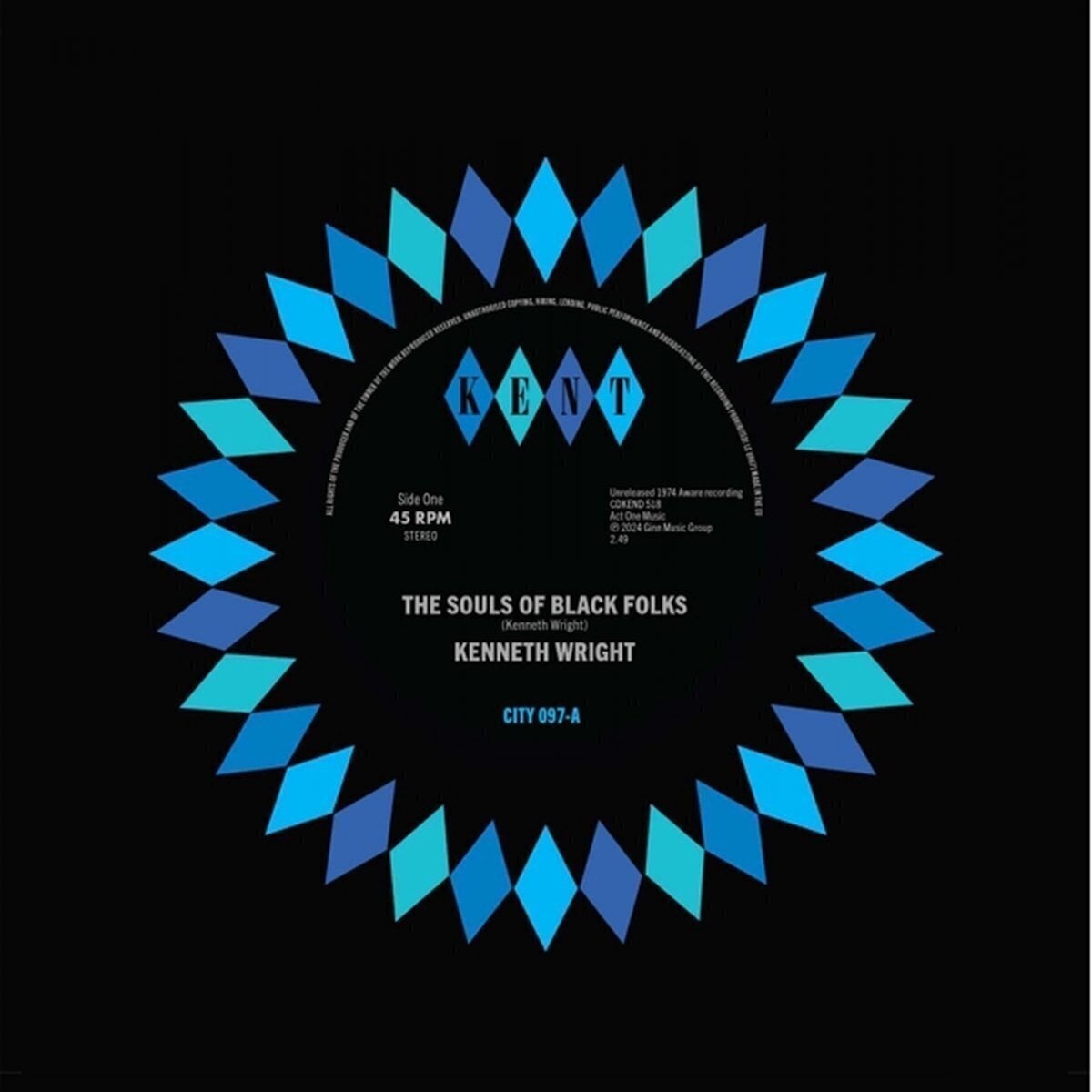 Schallplatte Kenneth Wright & Louistine - The Souls Of Black Folks / Extra-Extra (LP)