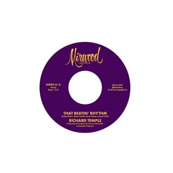 Hanglemez Richard Temple & Jimmy Conwell - That Beatin' Rhythm / Cigarette Ashes (Reissue) (7") - 1