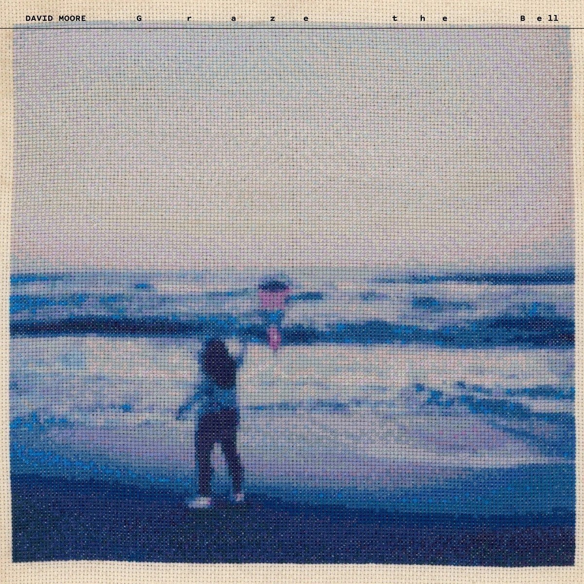 Δίσκος LP David Moore - Graze The Bell (Limited Edition) (Blue Marble Coloured) (LP)