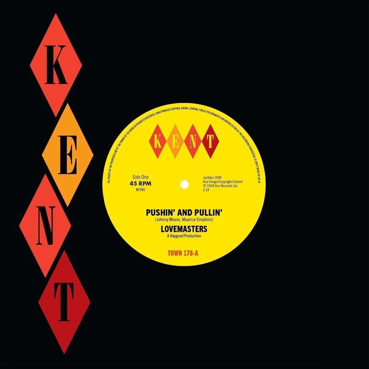 Vinylplade Lovemasters & Ron Murray - Pushin' And Pullin' / First Day Of Spring (LP)