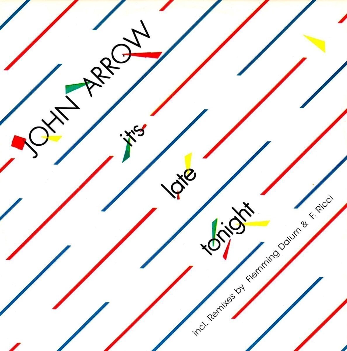 Vinyl Record John Arrow - It's Late Tonight (LP)