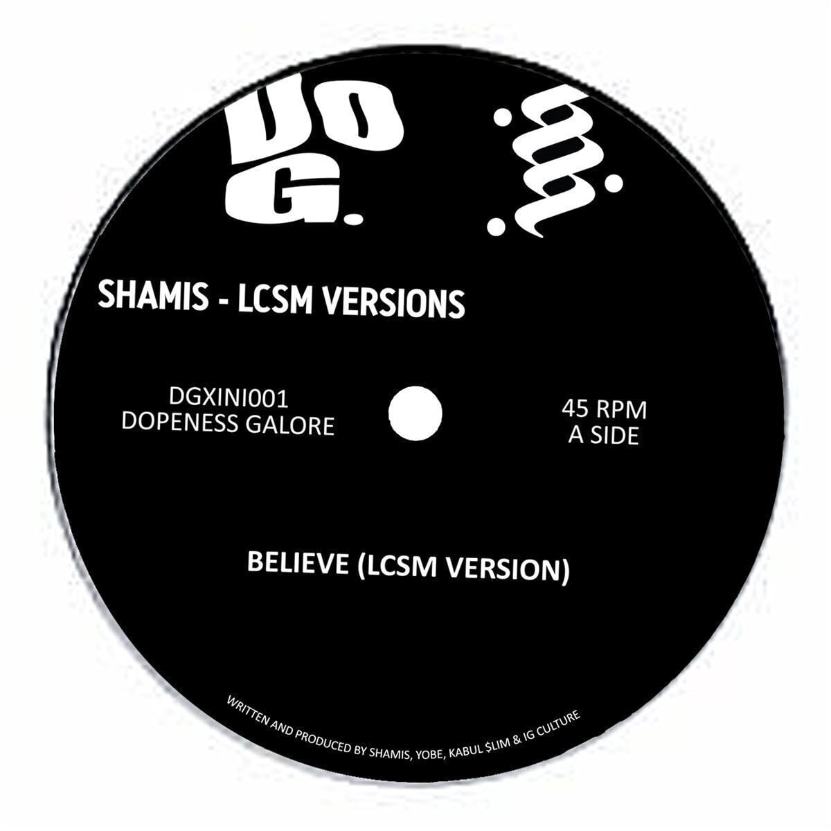 Vinyl Record Lcsm & Shaims - Believe (LP)