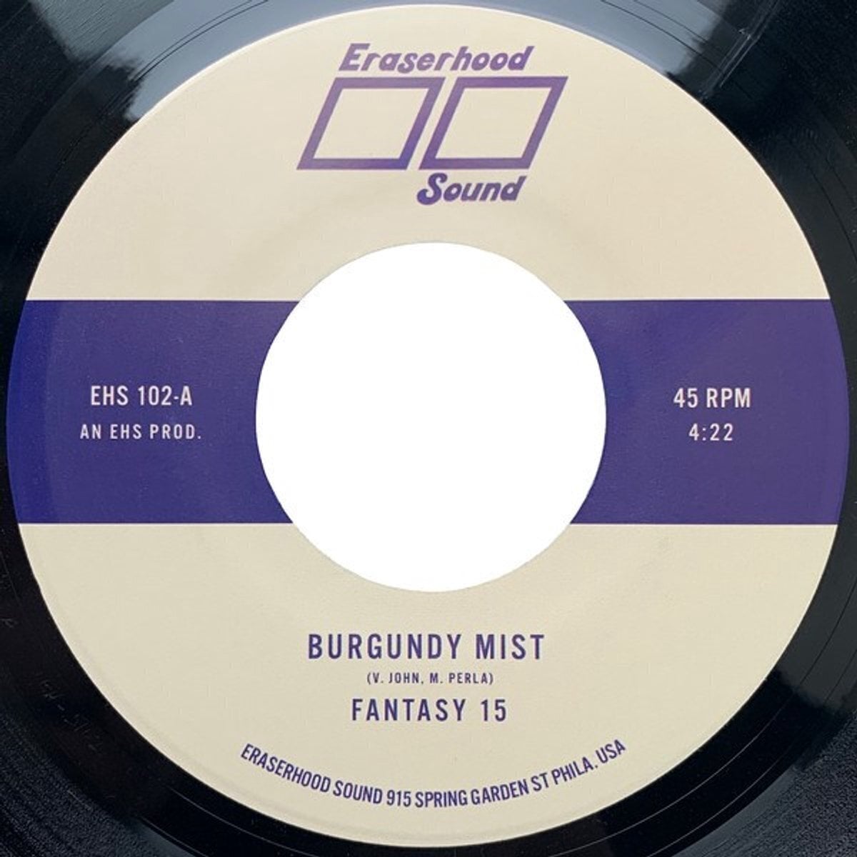 Schallplatte Fantasy 15 - Burgundy Mist / Percy St. (7")