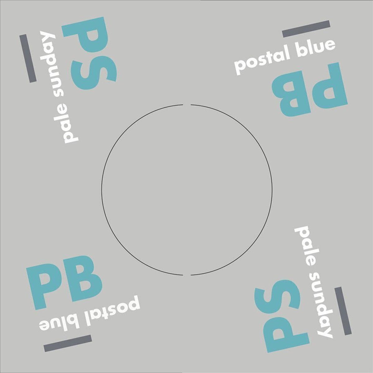 Schallplatte Pale Sunday & Postal Blue - 2014 Jigsaw/Dufflecoat Records Singles Club #2 (LP)