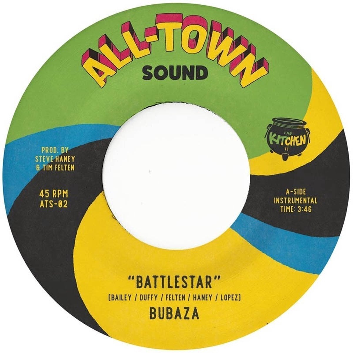 Schallplatte Bubaza - Battlestar / Countdown Dub (7")