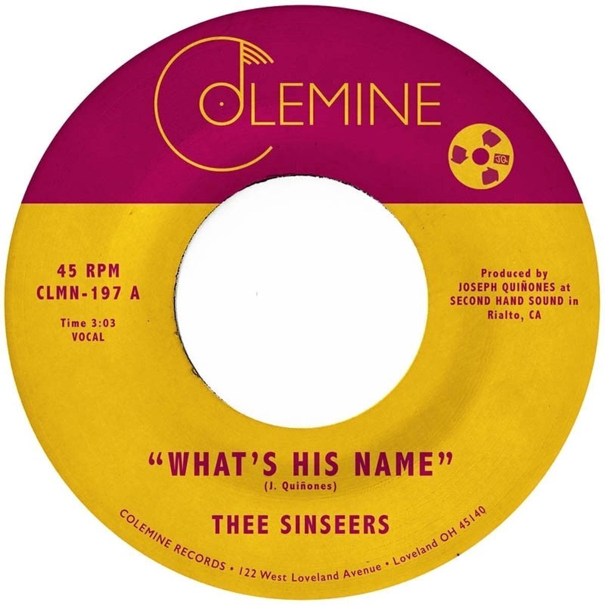 Schallplatte Thee Sinseers - What's His Name (7")
