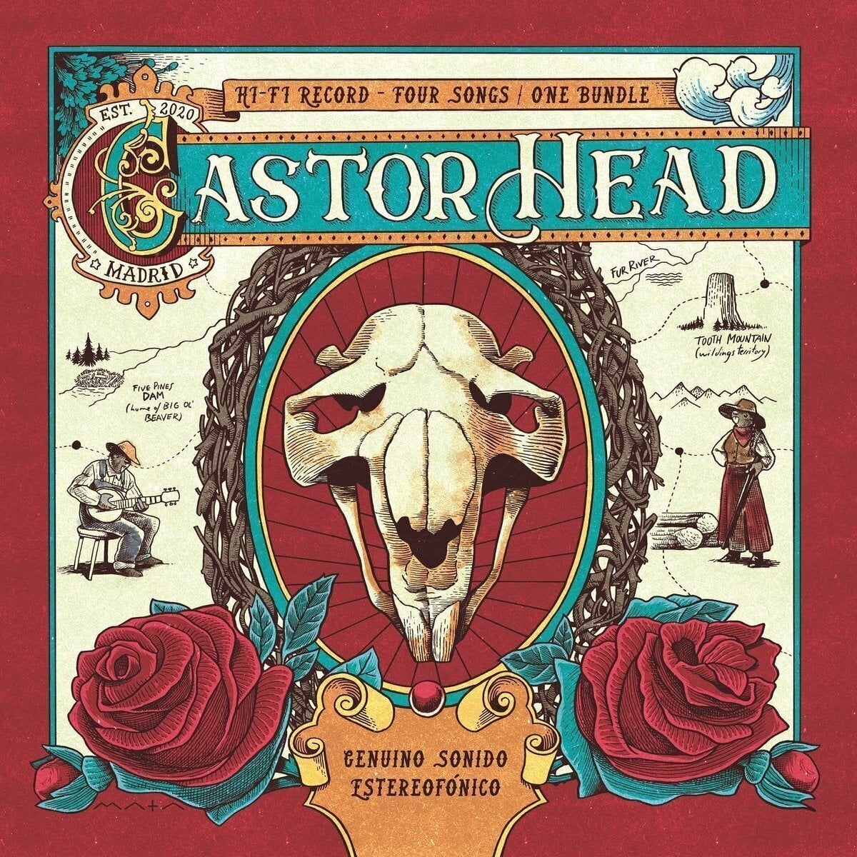Schallplatte Castor Head - Castor Head (LP)