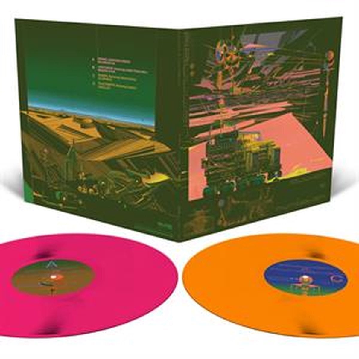 Schallplatte Author & Punisher - Krueller (Gatefold Sleeve) (Pink /Orange Coloured) (2 LP)