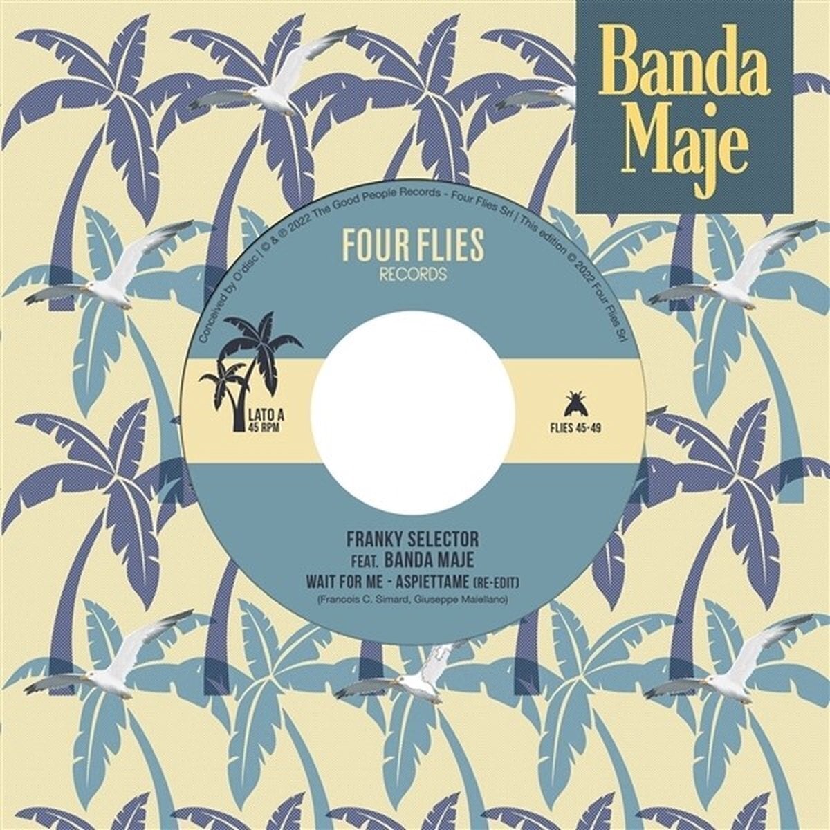 Vinyl Record Franky Selector & Banda Maje - Wait For Me - Aspiettame (LP)