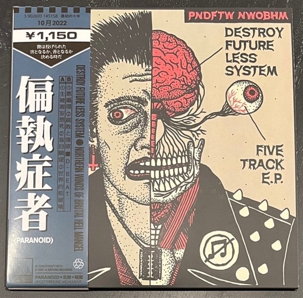 Schallplatte Paranoid - Destroy Future Less System (LP)