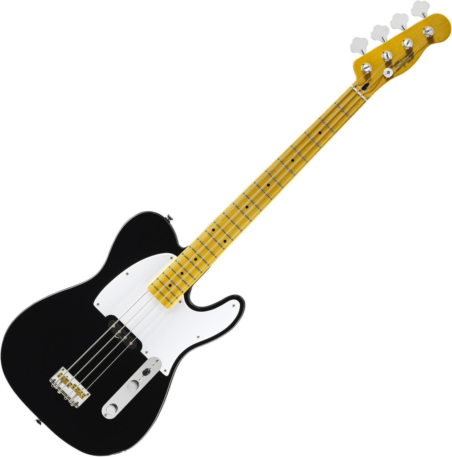 4-kielinen bassokitara Fender Squier Vintage Modified Telecaster Bass Black