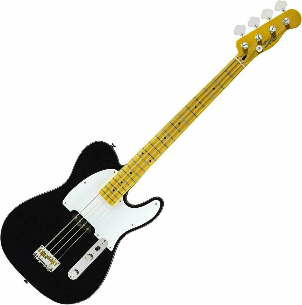 スクワイヤーVintage Modified Telecaster Fender Squier Vintage Modified Telecaster Bass Black - Muziker