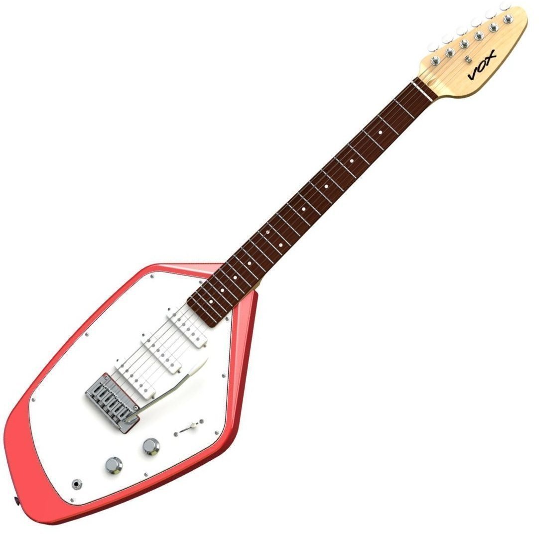 Electric guitar Vox MarkV Salmon Red