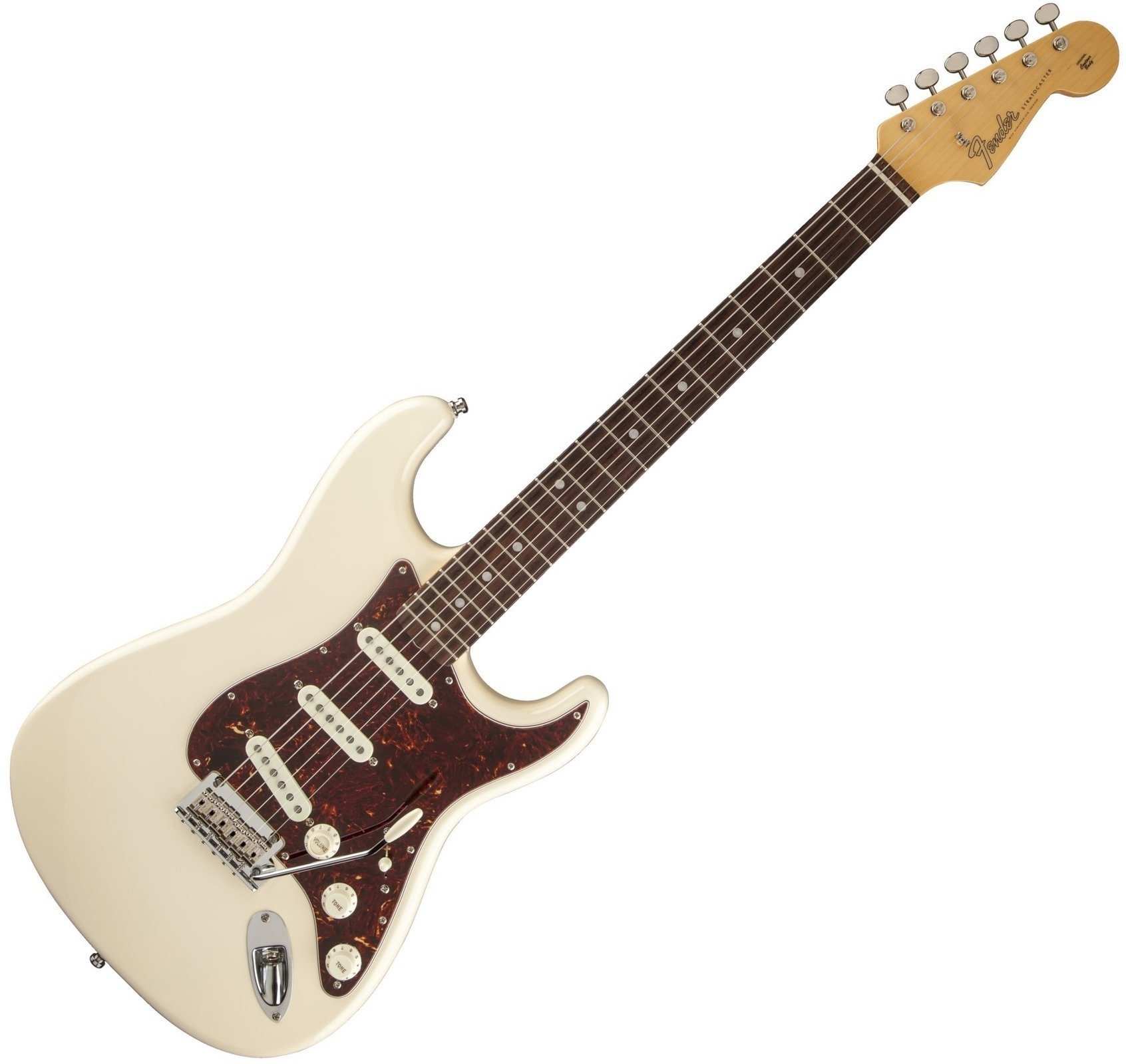 E-Gitarre Fender Vintage Hot Rod '60s Stratocaster Olympic White