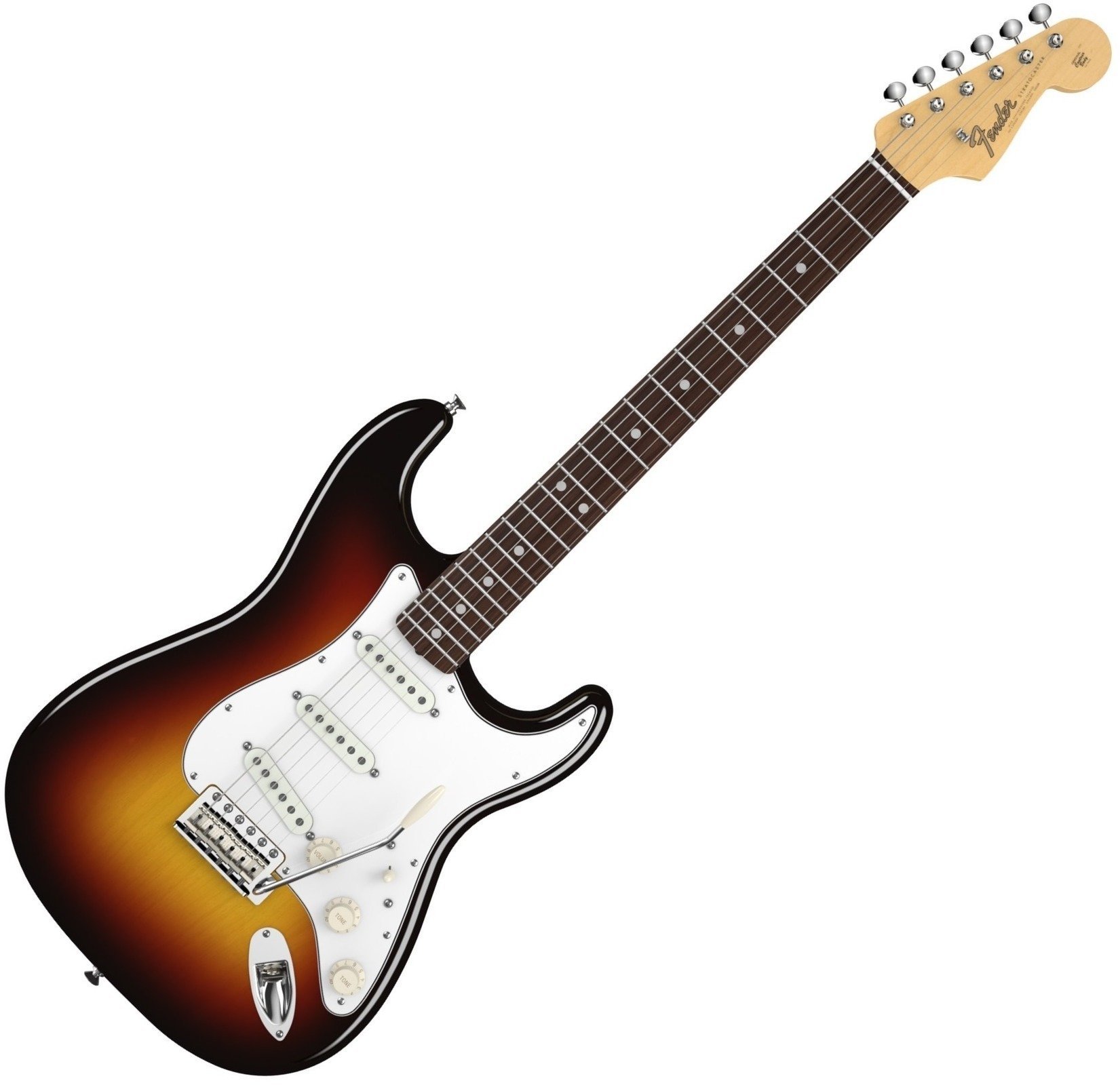 Guitare électrique Fender American Vintage 65 Stratocaster Rosewood f. 3Color Sunburst