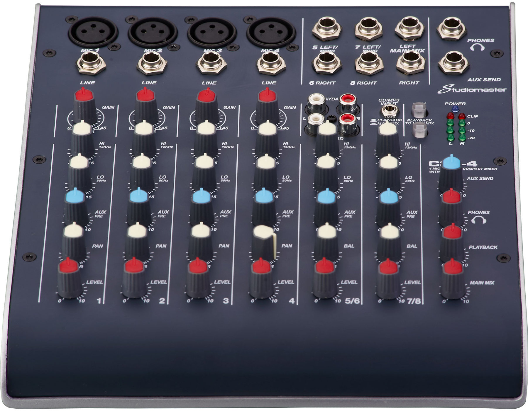 Table de mixage analogique Studiomaster C2S-4 USB