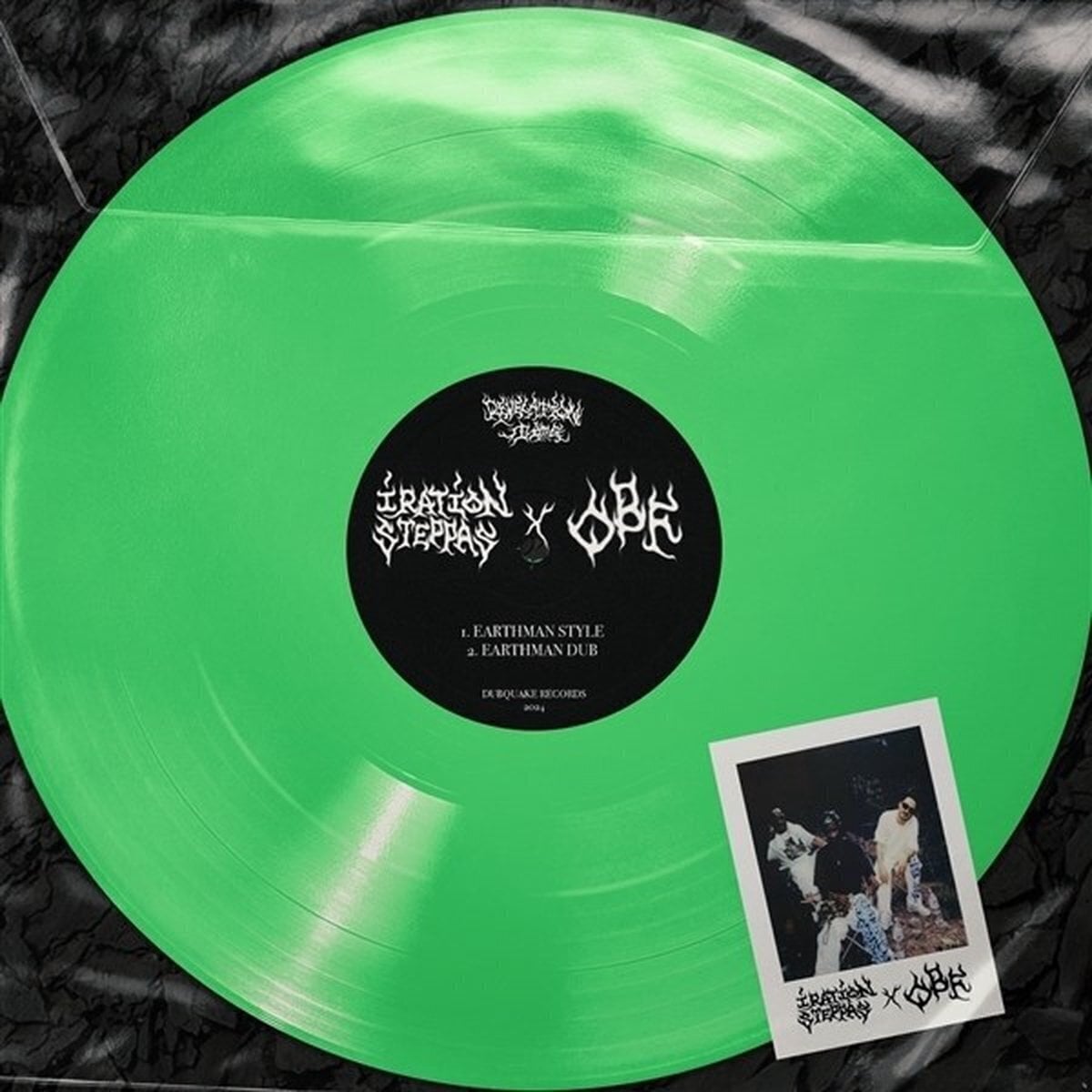 LP ploča Iration Steppas & O.B.F - Earthman Style / Revelation Time (LP)