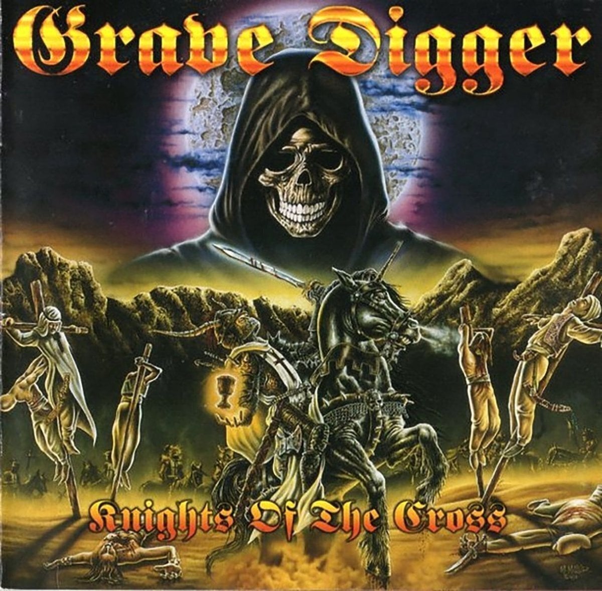 LP ploča Grave Digger - Knights Of The Cross (Reissue) (2 LP)