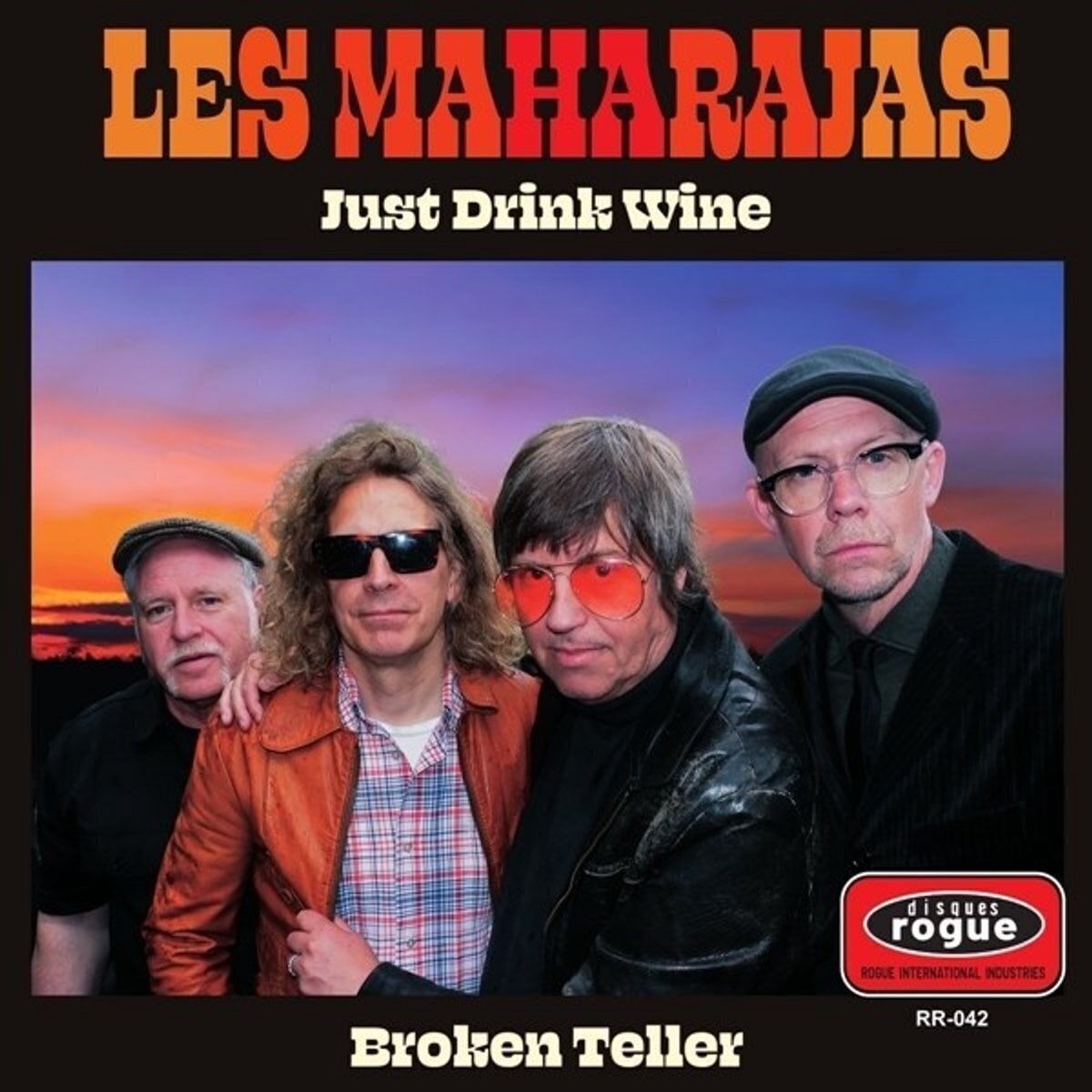 Schallplatte The Maharajas - Just Drink Wine / Broken Teller (LP)
