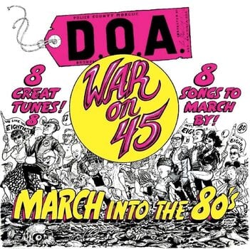 Schallplatte D.O.A - War On 45 (Limited Edition) (Yellow Coloured) (LP) - 1