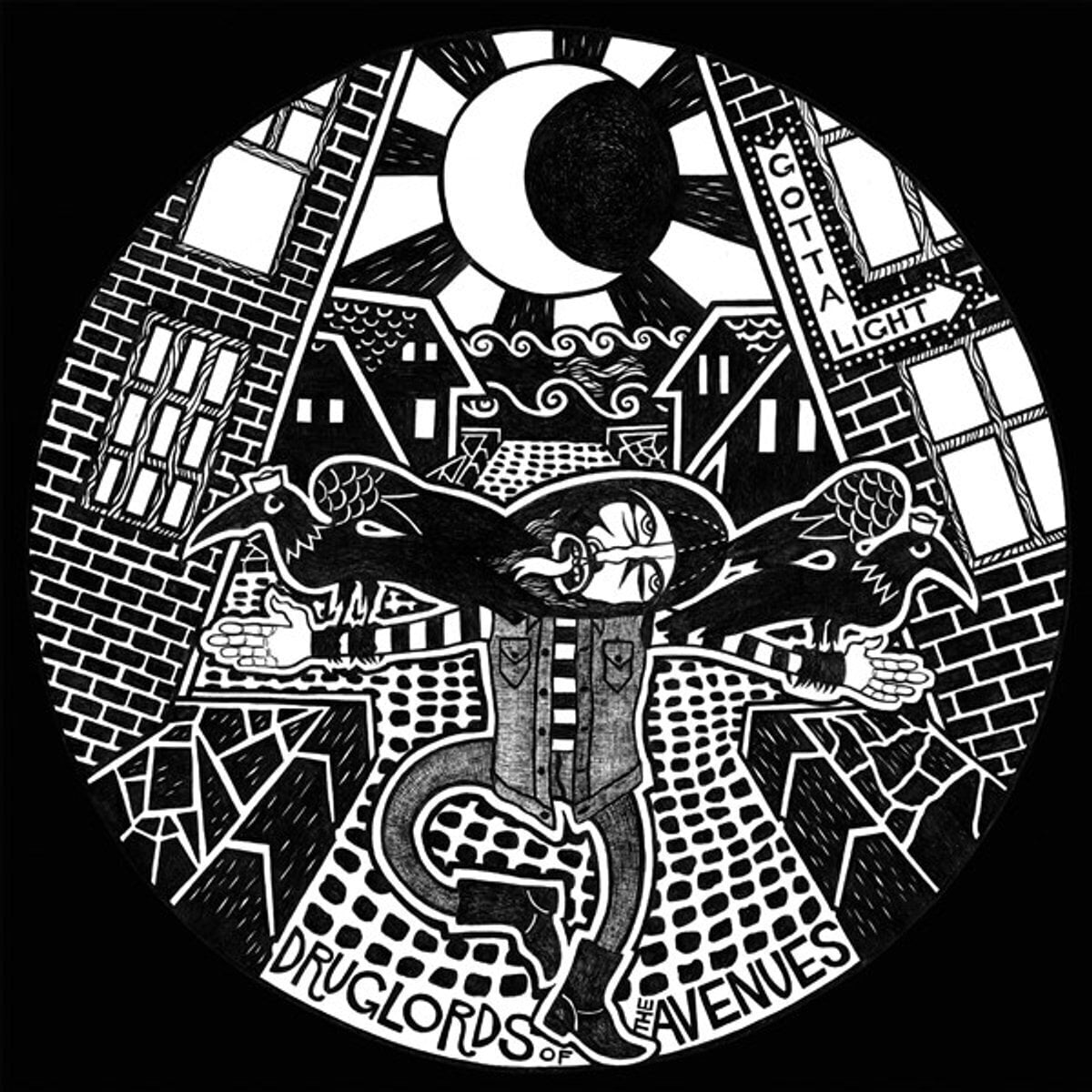 Schallplatte The Druglords Of The Avenues - Gotta Light (Picture Disc) (LP)