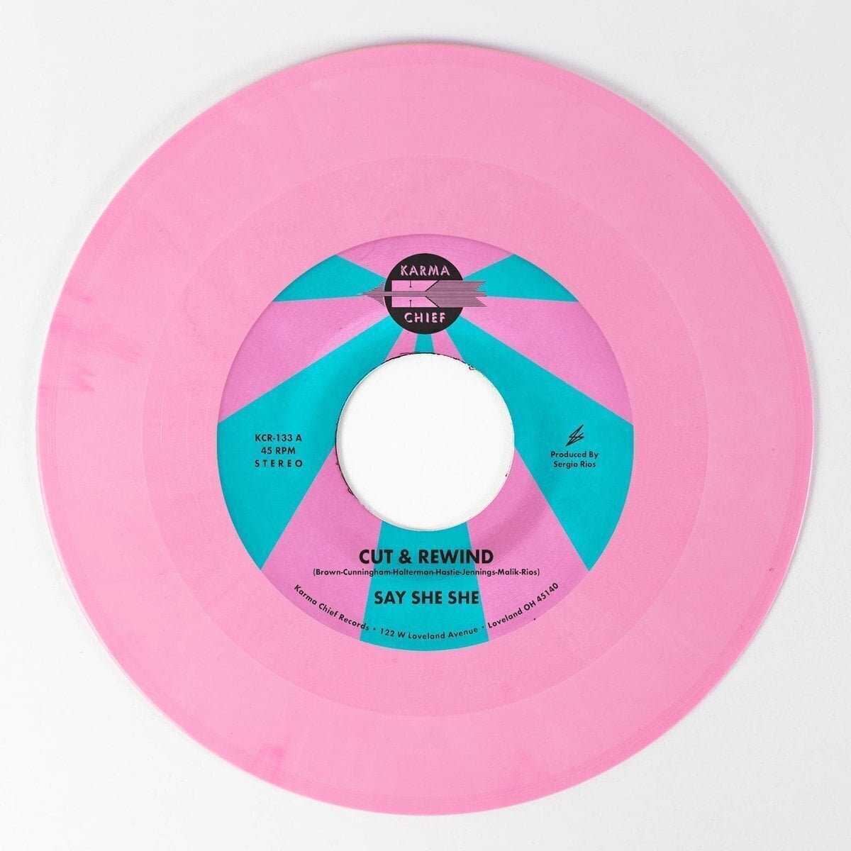 Грамофонна плоча Say She She - Cut & Rewind (Pink Coloured) (7")