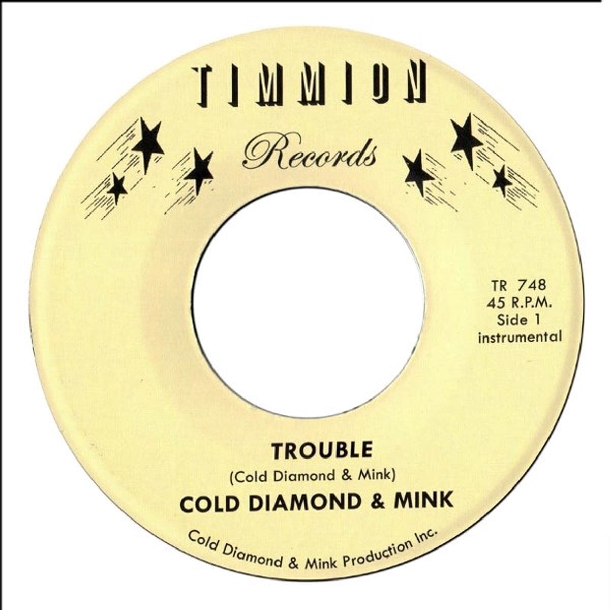 Disque vinyle Emilia Sisco & Cold Diamond & Mink - Trouble / It’ll Get Better (LP)