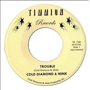 Disque vinyle Emilia Sisco & Cold Diamond & Mink - Trouble / It’ll Get Better (LP) - 1