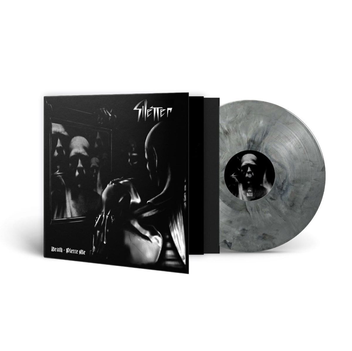 Schallplatte Silencer - Death - Pierce Me (Limited Edition) (Silver Marbled Coloured) (LP)