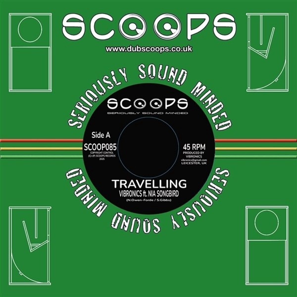 Vinyl Record Vibronics & Nia Songbird - Travelling (LP)