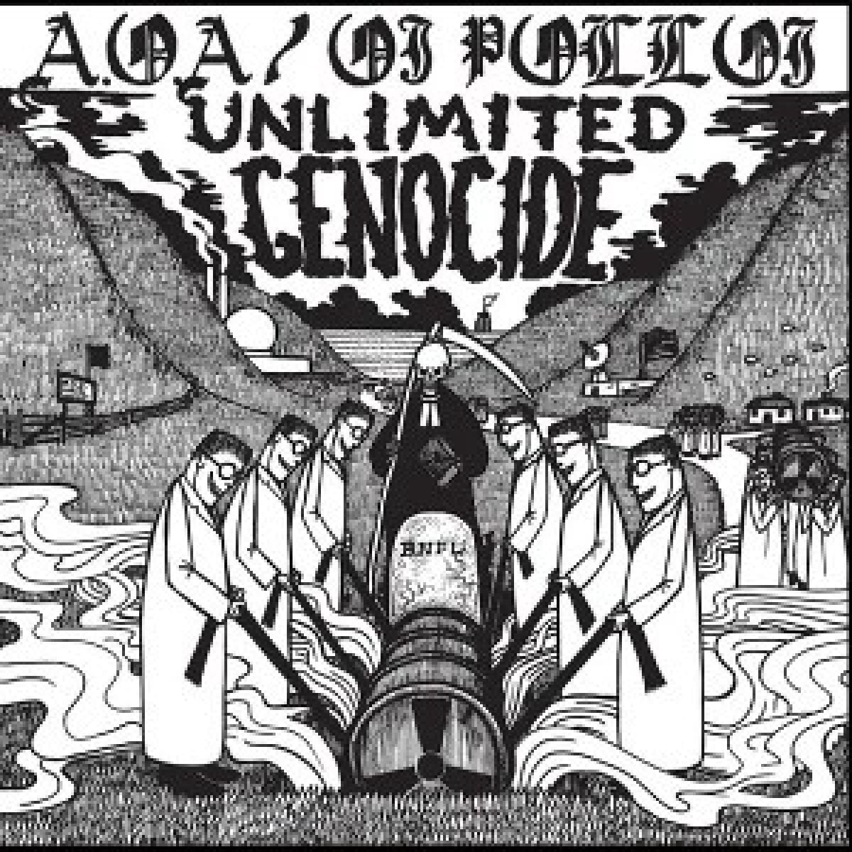 Schallplatte AOA & Oi Polloi - Unlimited Genocide (LP)