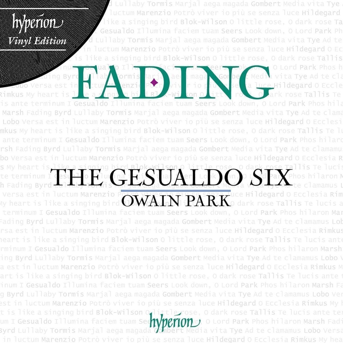 Hanglemez The Gesualdo Six & Owain Park - Fading (High Quality) (LP)